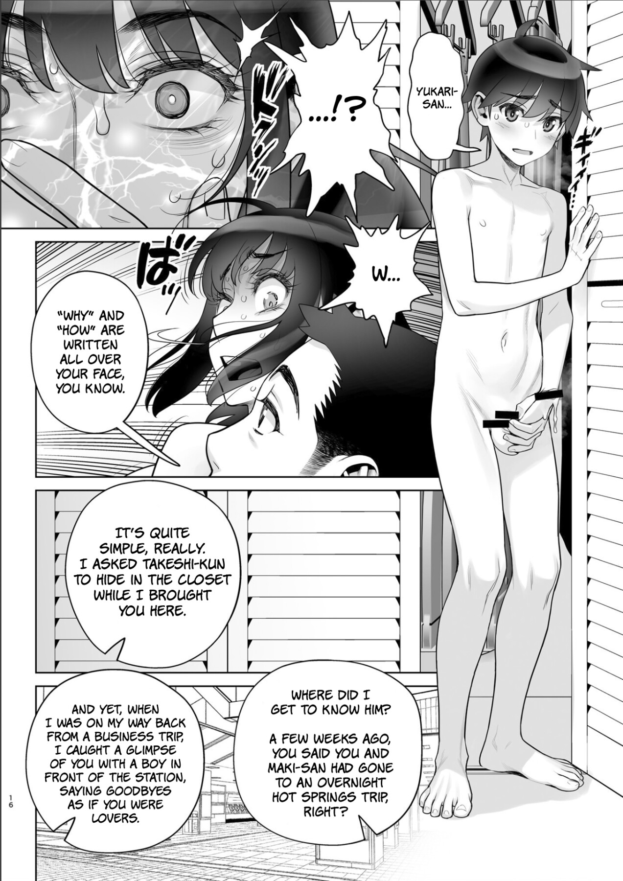 Hentai Manga Comic-Beautiful Wife Makimura Yukari Series 7 - Hot, Steamy, Baby-Making Sex With Her Son's Classmate!-Read-14